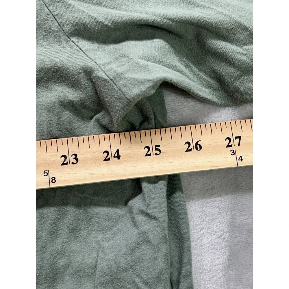 The North Face Mens XXL 2XL Sage Green Long Sleeve T-Shirt Tee Camping Hiking